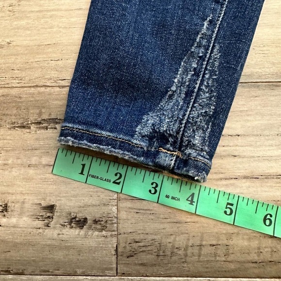 Frame Le High Skinny Jeans Redgrave Distressed Women's Size 26 - Picture 11 of 11
